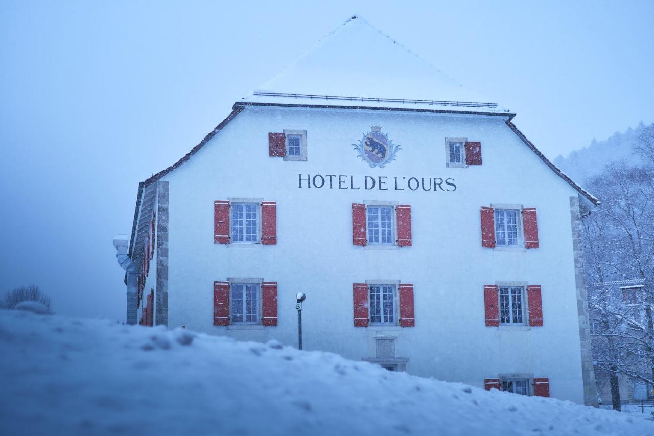 Auberge De Bellelay Restaurant Chez Aron Balde Zewnętrze zdjęcie